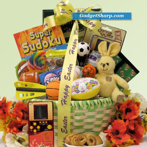 easter gift bag ideas. Game Time: Easter Gift Basket
