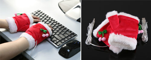 USB X'mas Heating Gloves