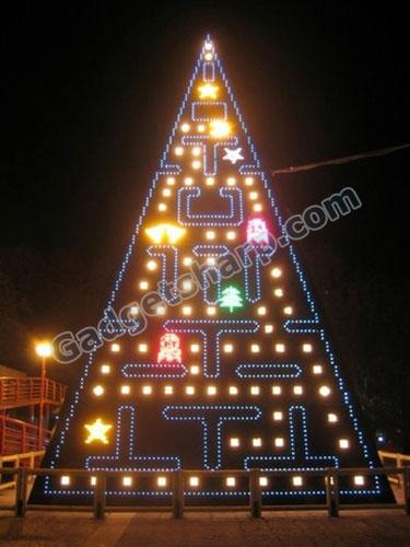 Pac-Man Christmas Tree