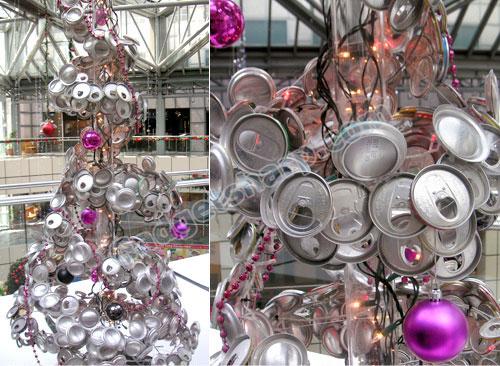 Aluminum can Tree