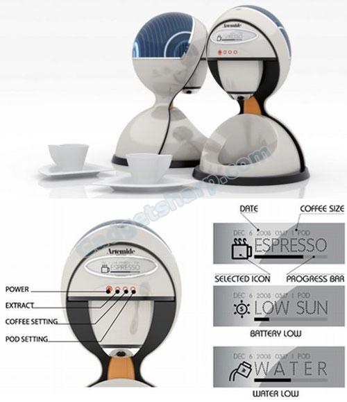 Solar coffee maker