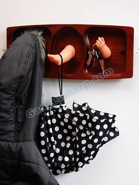 Baby limbs wall hook