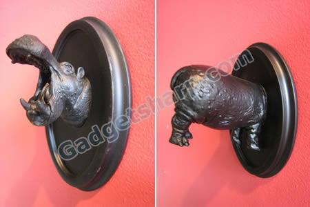 Hippo wall hook