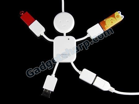 Hub usb 2.0 multiprise usb 4 ports multiplicateur usb hub data hub