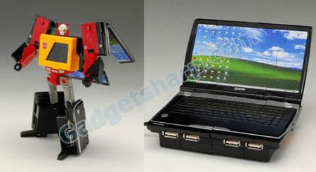 Transformer Laptop USB Hub