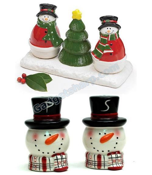 Snowman Salt and Pepper Set