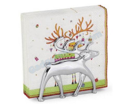 Reindeer Beverage Napkins Set