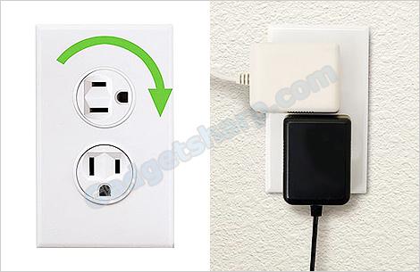 360 Electrical Rotating Duplex Outlet