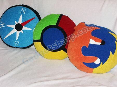 Browsers Icon Pillows