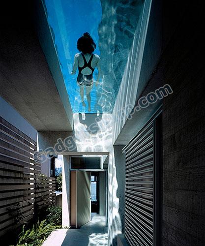 Transparent Bottom Pool