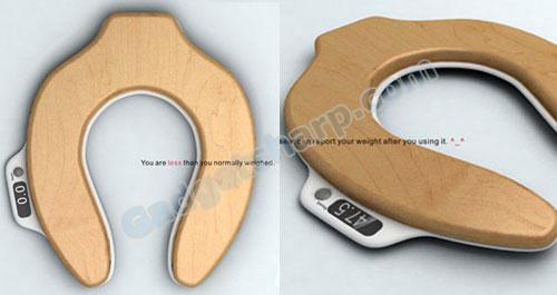 Toilet Seat Scale by Haikun Deng