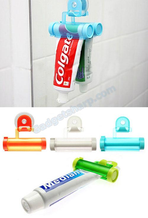 Wall-Mountable Toothpaste Squeezer