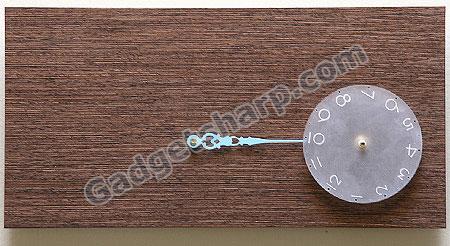 Wenge Veneer Clock