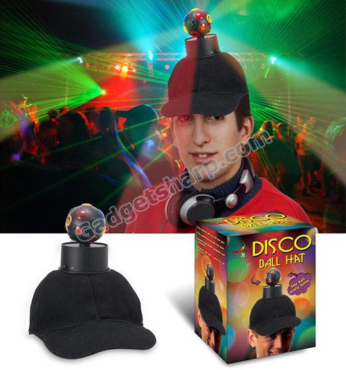 Disco Ball Hat Makes the Top of Your Head a Party Zone