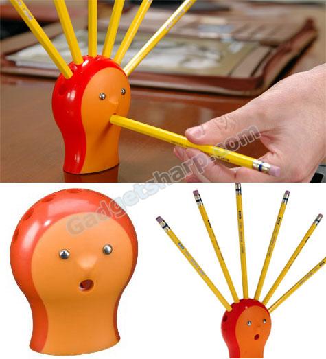 Hedgehog Pencil Sharpener and Holder