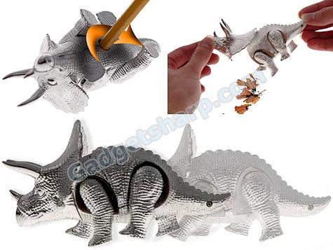 Wind-Up Triceratops Pencil Sharpener