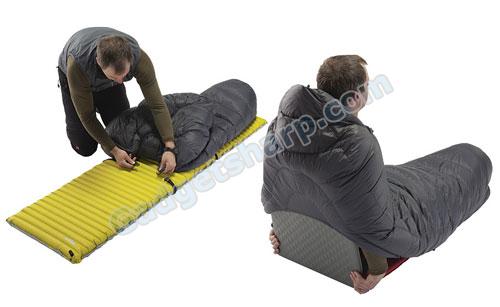 Ultralight, Zipperless Sleeping Bag