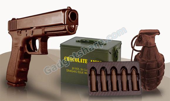 Chocolate Weapons - Chocolate Guns and Ammo