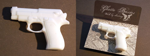 Wash by shooting - Gun Soap