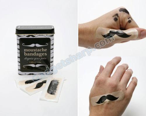 Mustache Bandages