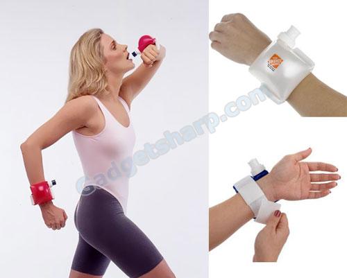 Wrist Strapped Water Bottles