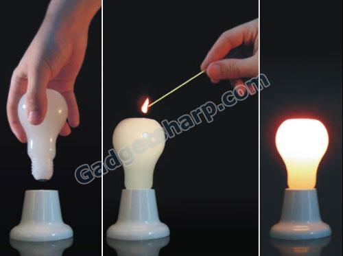 Light Bulb Candle