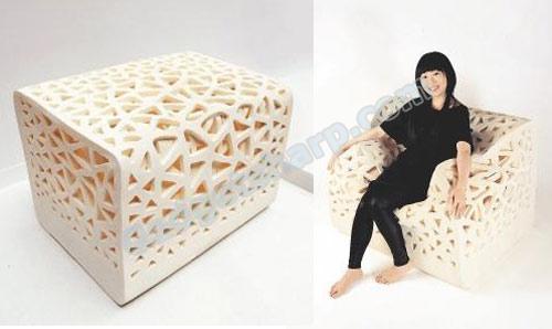 Breathing Chair Made of Foam