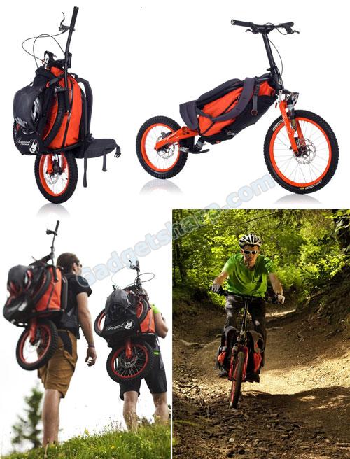 Cool Folding Backpack Bicycle