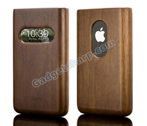 Vers Wooden iPhone Case