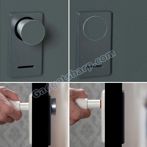 Disappearing Doorknob Concept