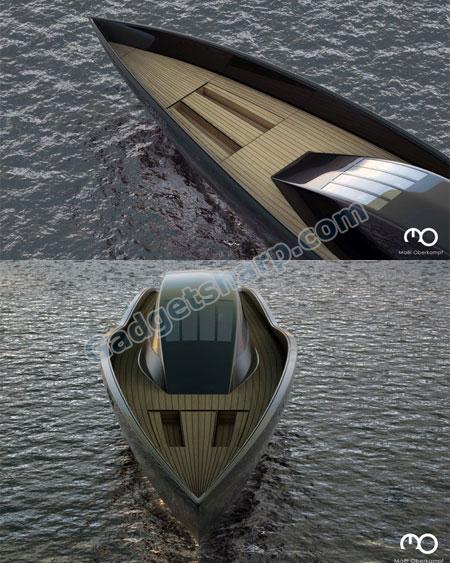 The Raven Yacht by Ma?l Oberkampf