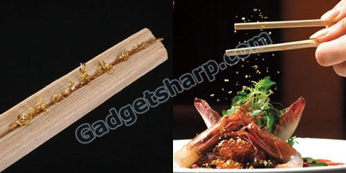 Kinbashi Gold Flake Chopsticks bring back bubble era memories