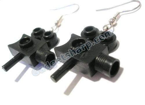 LEGO Video Camera Earrings