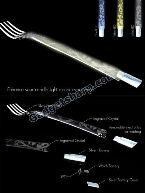 LightWARE cutlery - LED Forks Are Here