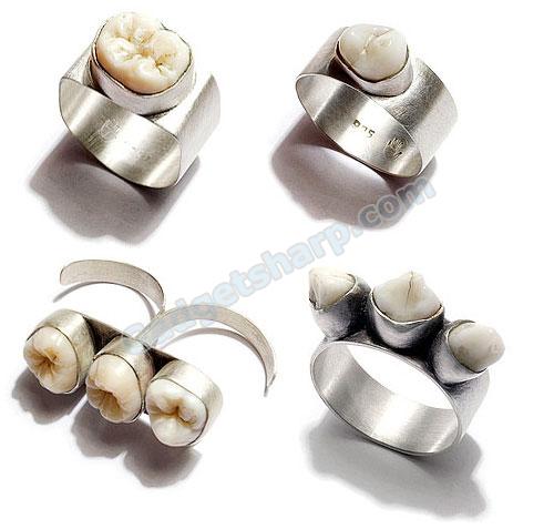 Human Tooth Ring