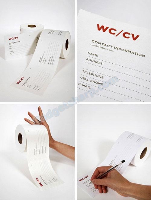 WC/CV Toilet Paper Roll