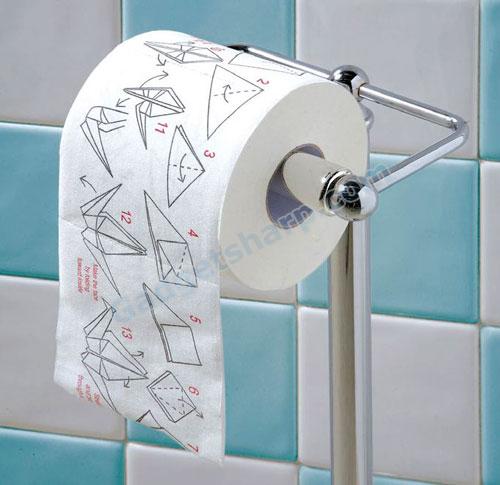 Origami Toilet Paper