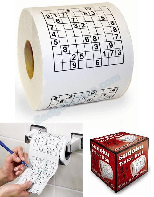 Sudoku Toilet Paper