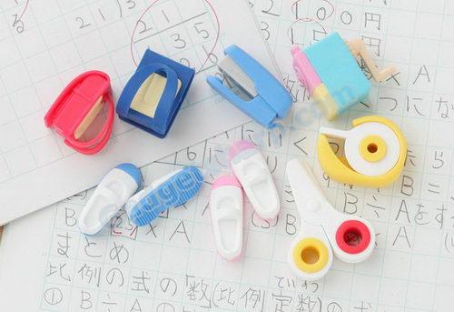 School Eraser Set