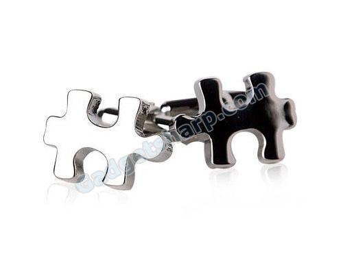 Jigsaw Puzzle Piece Cufflinks