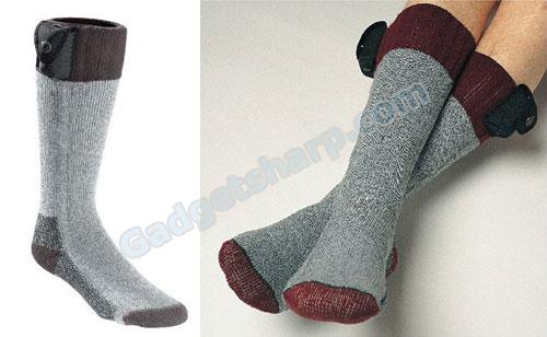 Rechargeable Heated Socks Keep Your Feet Nice And Toasty