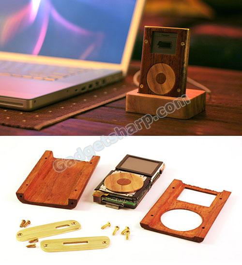 Wooden iPod mini