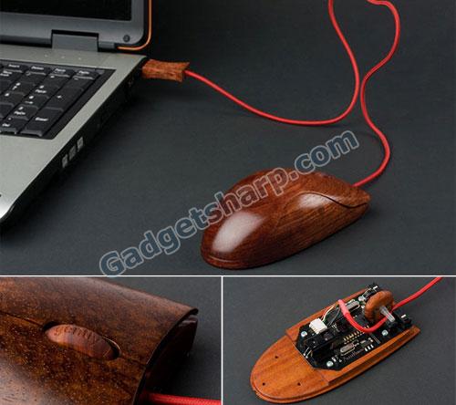 AlestRukov Wooden Computer Mice
