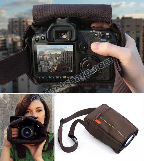 Cloak Bag Discreet Shoot-Through SLR/DSLR Camera Bag