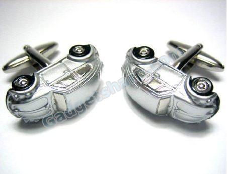 Classic VW Beetle Car 3D Diecast Cufflinks