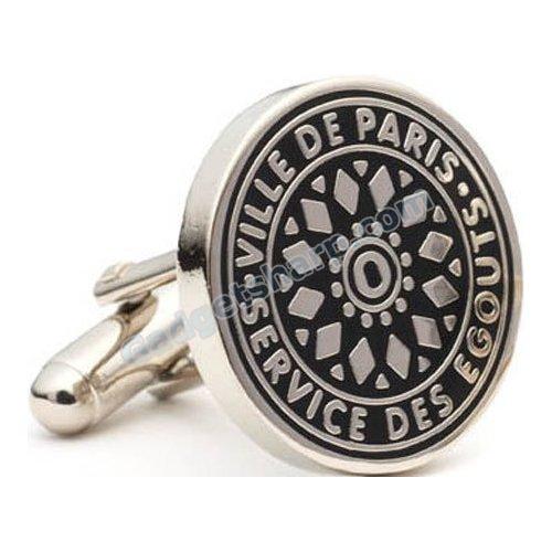 Paris Manhole Cover Cufflinks