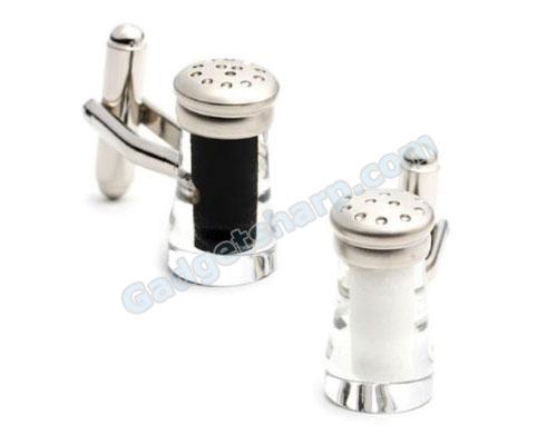 Salt and Pepper Shaker Cufflinks