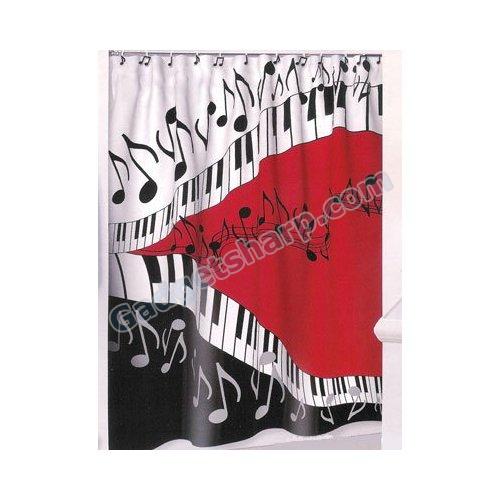 Juleez Music Shower Curtain