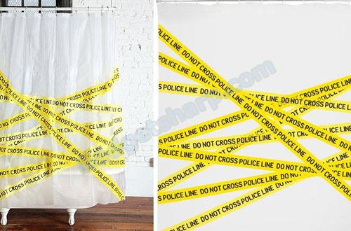 Shower Curtain - Police Line Do Not Cross