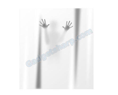 Scary Shadow Shower Curtain